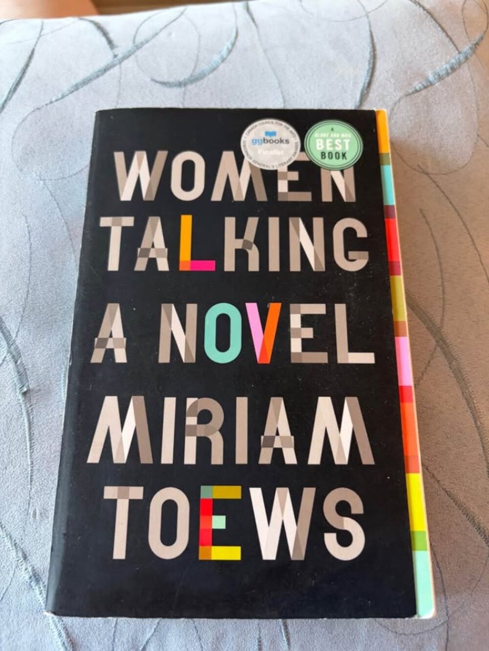 Women Talking paperback, by Miriam Toews